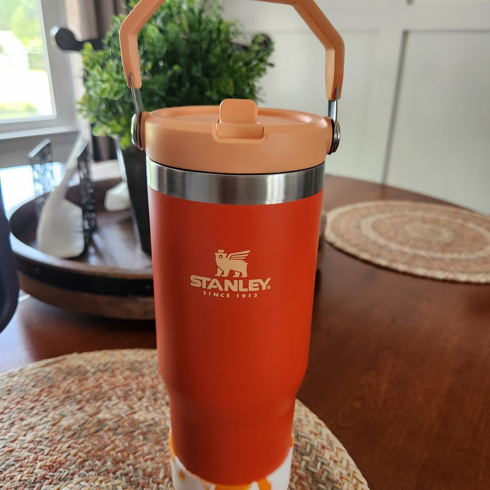 Stanley Dual-Tone Orange and Peach Thermos